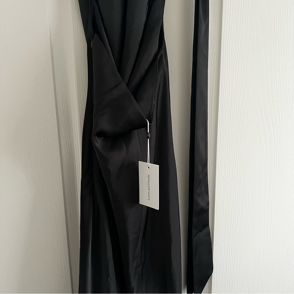 Lovers and Friends Jenna Gown Maxi Dress in Black Size Small NEW! New with tags! - Picture 6 of 11